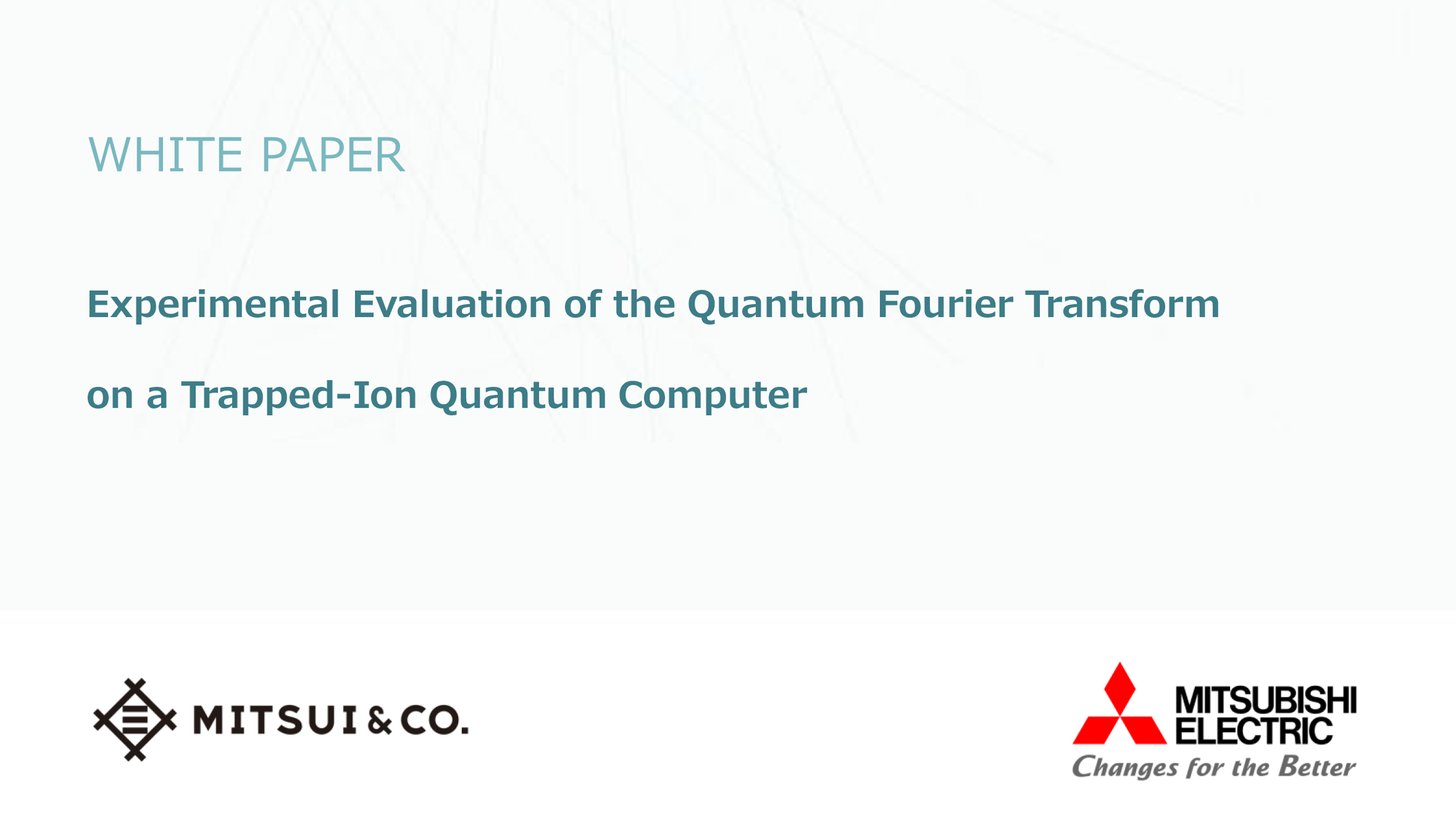 Experimental Evaluation of QFT using Quatninuum's HELIOS in collaboration with Mitsubishi Electric